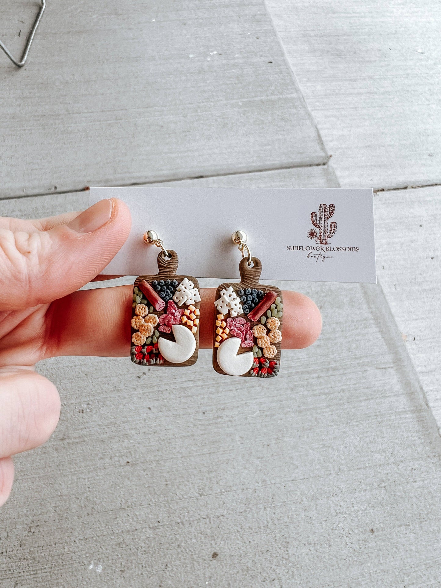 Charcuterie Dangle Earrings